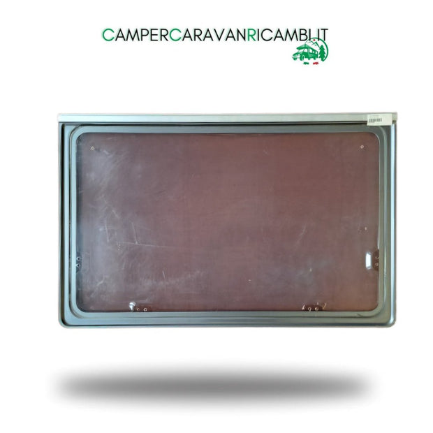 FINESTRA IN PLEXIGLASS CON BORDO GRIGIO MARCA ROXITE PER CARAVAN FENDT ANNI '90 (B000125004) - campercaravanricambi.com