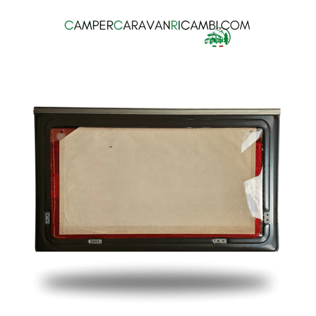 FINESTRA IN PLEXIGLASS FUMÉ/MARRONE MARCA ROXITE PER CAMPER E CARAVAN ANNI '90 - campercaravanricambi.com