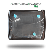 FINESTRA IN PLEXIGLASS NERA PER CARAVAN HOBBY (2412100016) - campercaravanricambi.com