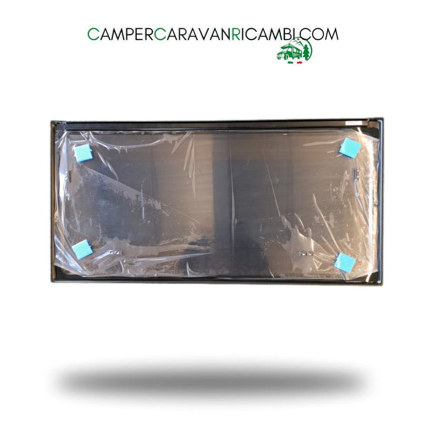 FINESTRA IN PLEXIGLASS NERA PER CARAVAN HOBBY - campercaravanricambi.com
