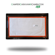 FINESTRA IN PLEXIGLASS NERA PER CARAVAN HOBBY DAL 2010 AL 2016 - campercaravanricambi.com