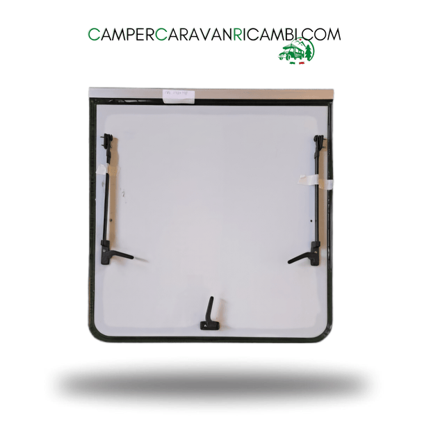 FINESTRA IN PLEXIGLASS OPALINA BAGNO PER CAMPER ELNAGH ANNI '90. MOD. PARAPRESS F86 - campercaravanricambi.com