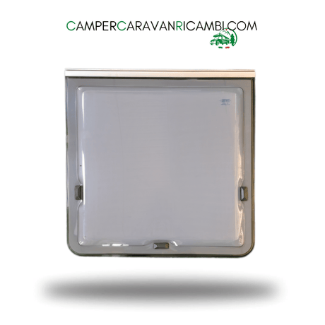FINESTRA IN PLEXIGLASS OPALINA BAGNO PER CAMPER ELNAGH ANNI '90. MOD. PARAPRESS F86 - campercaravanricambi.com