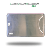 FINESTRA IN PLEXIGLASS TRASPARENTE FUMÉ PER CAMPER HYMER FINE ANNI '90 / INIZIO 2000 (0396623) - campercaravanricambi.com