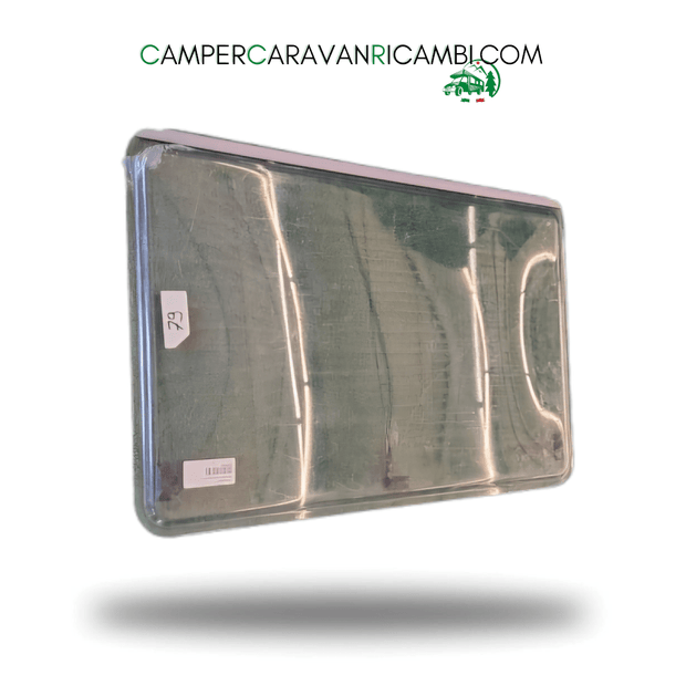 FINESTRA IN PLEXIGLASS TRASPARENTE FUMÉ PER CAMPER HYMER FINE ANNI '90 / INIZIO 2000 (0396623) - campercaravanricambi.com