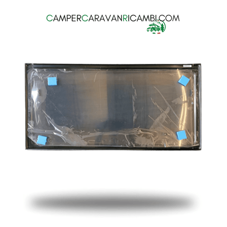 FINESTRA NERA IN PLEXIGLASS PER CARAVAN HOBBY DAL 2010 AL 2016. MARCA POLYPLASTIC - campercaravanricambi.com