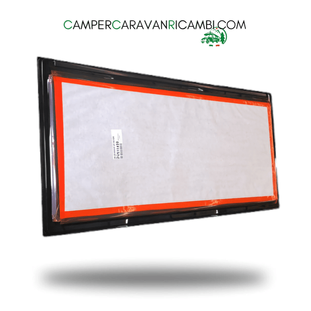 FINESTRA NERA IN PLEXIGLASS PER CARAVAN HOBBY DAL 2010 AL 2016. MARCA POLYPLASTIC - campercaravanricambi.com