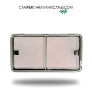 FINESTRA SCORREVOLE LATO SX PER CAMPER HYMER FINE ANNI '90/INIZIO 2000 (HYM 0396664) - campercaravanricambi.com