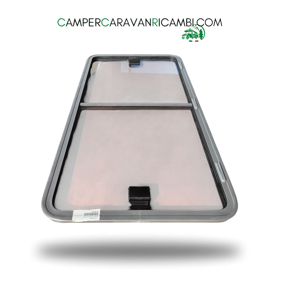 FINESTRA SCORREVOLE LATO SX PER CAMPER HYMER FINE ANNI '90/INIZIO 2000 (HYM 0396664) - campercaravanricambi.com