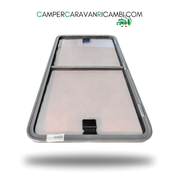 FINESTRA SCORREVOLE LATO SX PER CAMPER HYMER FINE ANNI '90/INIZIO 2000 (HYM 0396664) - campercaravanricambi.com