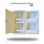 MOBILE IN PLASTICA BIANCO PER BAGNO CARAVAN ADRIA ANNI '90 (0920940 - 500074123180) - campercaravanricambi.com