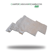MOQUETTE CELLULA PER CAMPER LAIKA MOD. ECOVIP 2 CLASSIC COLOR GRIGIO CON INSERTI BEIGE (51400) - campercaravanricambi.com
