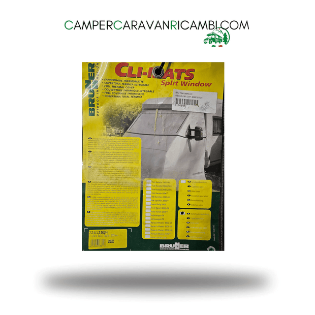 OSCURANTE/ISOLANTE TERMICO ESTERNO PER COFANO RENAULT MASTER DAL 2005 AL 2008 (BRU 7241398.CO) - campercaravanricambi.com