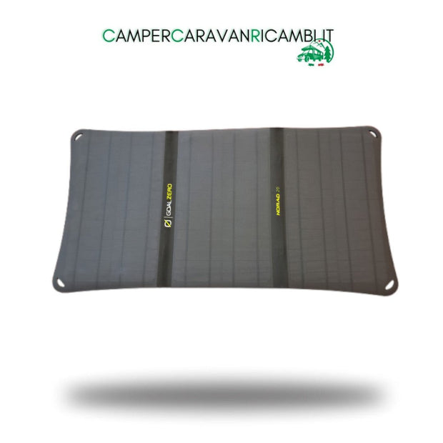 PANNELLO SOLARE PORTATILE GOALZERO MODELLO NOMAD 20 W (11910) - campercaravanricambi.com