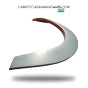 PARAFANGO POSTERIORE GRIGIO DX/SX PER CAMPER VAN HOBBY DAL 2008 AL 2012 (HOB 1403060008) - campercaravanricambi.com