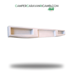 PARAURTI POSTERIORE GRIGIO PER CAMPER ELNAGH MARLIN ANNI '90 (31683) - campercaravanricambi.com