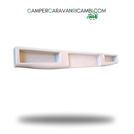 PARAURTI POSTERIORE GRIGIO PER CAMPER ELNAGH MARLIN ANNI '90 (31683) - campercaravanricambi.com