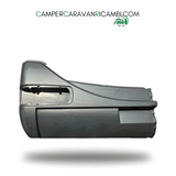 PARAURTI POSTERIORE SX GRIGIO PER CAMPER HYMER FINE ANNI 90 INIZIO 2000 (HYM 1285963) - campercaravanricambi.com