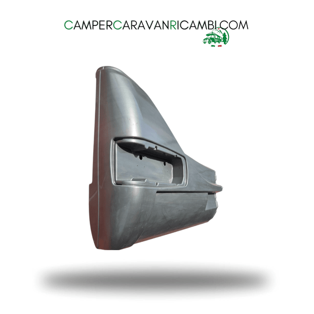 PARAURTI POSTERIORE SX GRIGIO PER CAMPER HYMER FINE ANNI 90 INIZIO 2000 (HYM 1285963) - campercaravanricambi.com