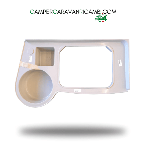 PIANO COTTURA STAMPATO IN VETRORESINA PER CAMPER ARCA PRIMI ANNI 2000 COLORE GRIGIO (MP - 00851) - campercaravanricambi.com
