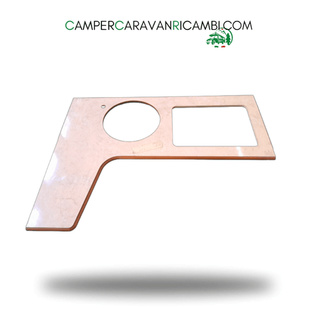 PIANO CUCINA IN LEGNO COLOR BEIGE MARMORIZZATO PER CAMPER ELNAGH DORAL 115 FINE ANNI '90 - campercaravanricambi.com