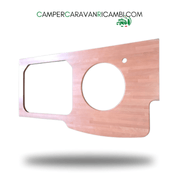 PIANO CUCINA IN LEGNO PER CAMPER ELNAGH SLEEK 541/585 FINE ANNI '90 (4149110) - campercaravanricambi.com