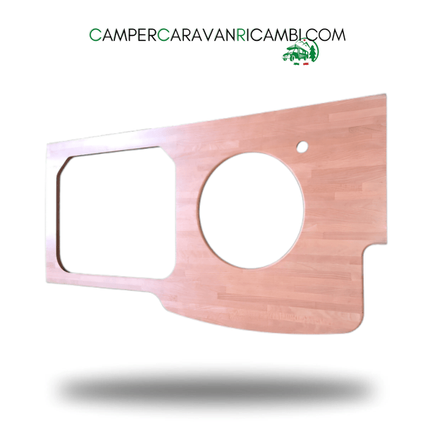 PIANO CUCINA IN LEGNO PER CAMPER ELNAGH SLEEK 541/585 FINE ANNI '90 (4149110) - campercaravanricambi.com