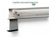 PLAFONIERA A NEON DESTRA MANSARDA CAMPER ARCA (IM - 00420) - campercaravanricambi.com