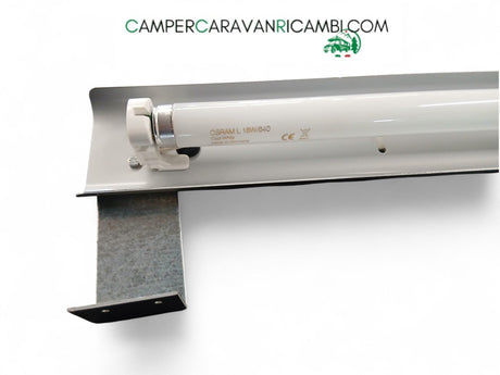 PLAFONIERA A NEON DESTRA MANSARDA CAMPER ARCA (IM - 00420) - campercaravanricambi.com