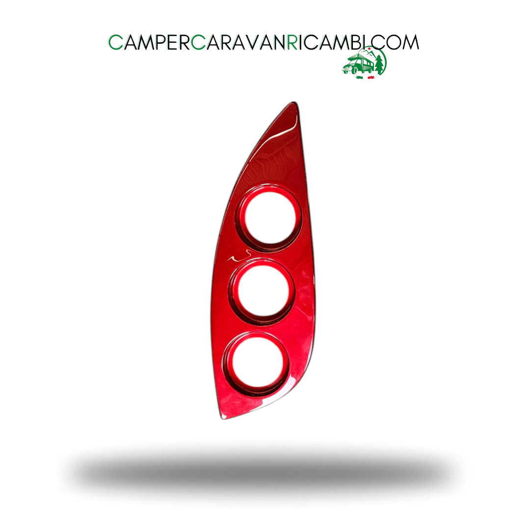 PLASTICA ROSSA CONTORNO FANALI POSTERIORI PER CAMPER RAPIDO (RAP 4PE092210) - campercaravanricambi.com