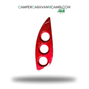 PLASTICA ROSSA CONTORNO FANALI POSTERIORI PER CAMPER RAPIDO (RAP 4PE092210) - campercaravanricambi.com