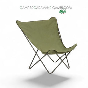 POLTRONA POP UP XL AMSTERDAM LAFUMA KAKI (2777.8913) - campercaravanricambi.com