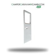 PORTA CELLULA IN VETRORESINA VERNICIATA BIANCA PER CAMPER LAIKA ECOVIP PRIMI ANNI 2000 (34397) - campercaravanricambi.com