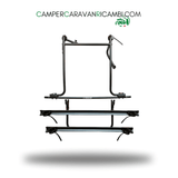 PORTABICI PER PORTELLONE POSTERIORE CROSSCAMP (DET 3124061) - campercaravanricambi.com