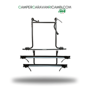 PORTABICI PER PORTELLONE POSTERIORE CROSSCAMP (DET 3124061) - campercaravanricambi.com