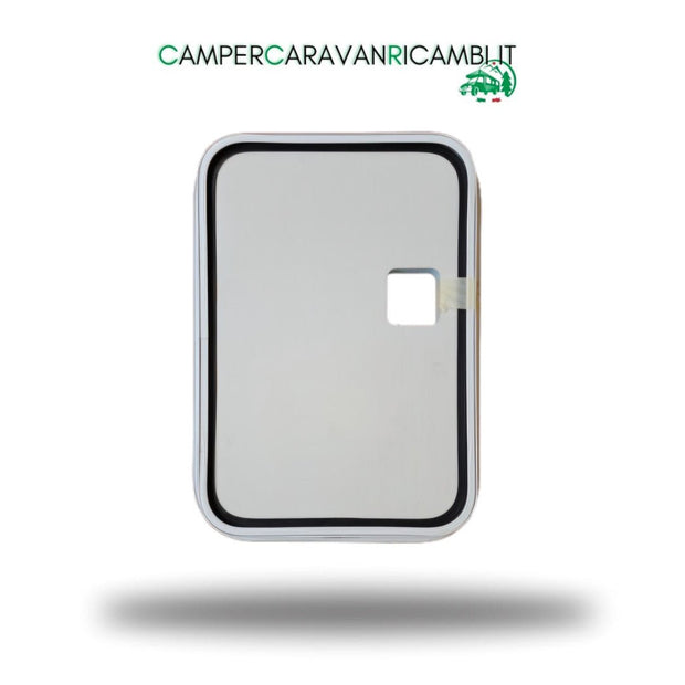 SPORTELLO VANO BOMBOLE COMPLETO DI TELAIO IN ALLUMINIO CAMPER LAIKA (57928) - campercaravanricambi.com