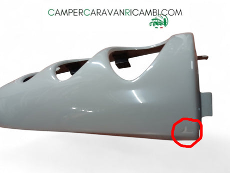 STAMPATA GRIGIA FANALERIA POSTERIORE SX LAIKA X (47816) - campercaravanricambi.com