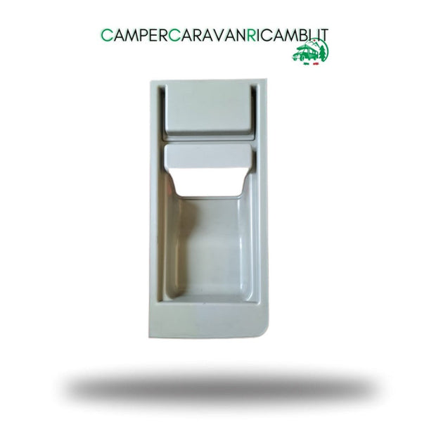 STAMPATA IN PLASTICA GRIGIA PORTA RIFIUTI PER PORTA CELLULA CAMPER ARCA PRIMI ANNI 2000 (MP - 00870) - campercaravanricambi.com