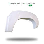 STAMPATA PASSARUOTA POSTERIORE COLOR BIANCO PER CAMPER RAPIDO ANNI '90 (4PE091284) - campercaravanricambi.com
