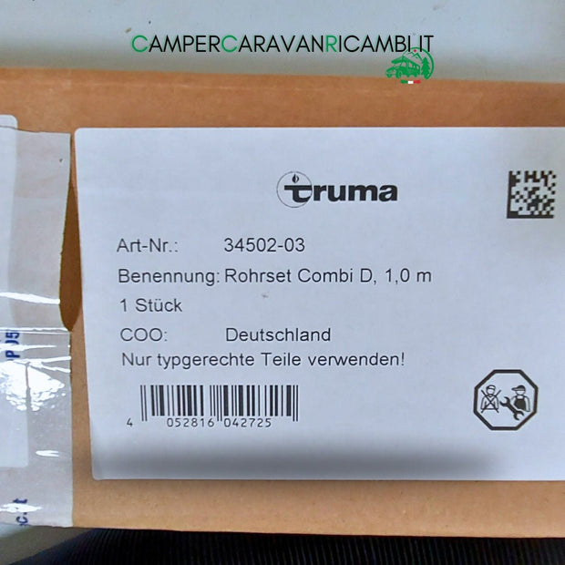 STUFA TRUMA "COMBI 6" - ALIMENTAZIONE ELETTRICA E GAS