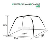 TENDA PER MINIVAN BRUNNER TROUPER 2.0 (0102995N) - campercaravanricambi.it