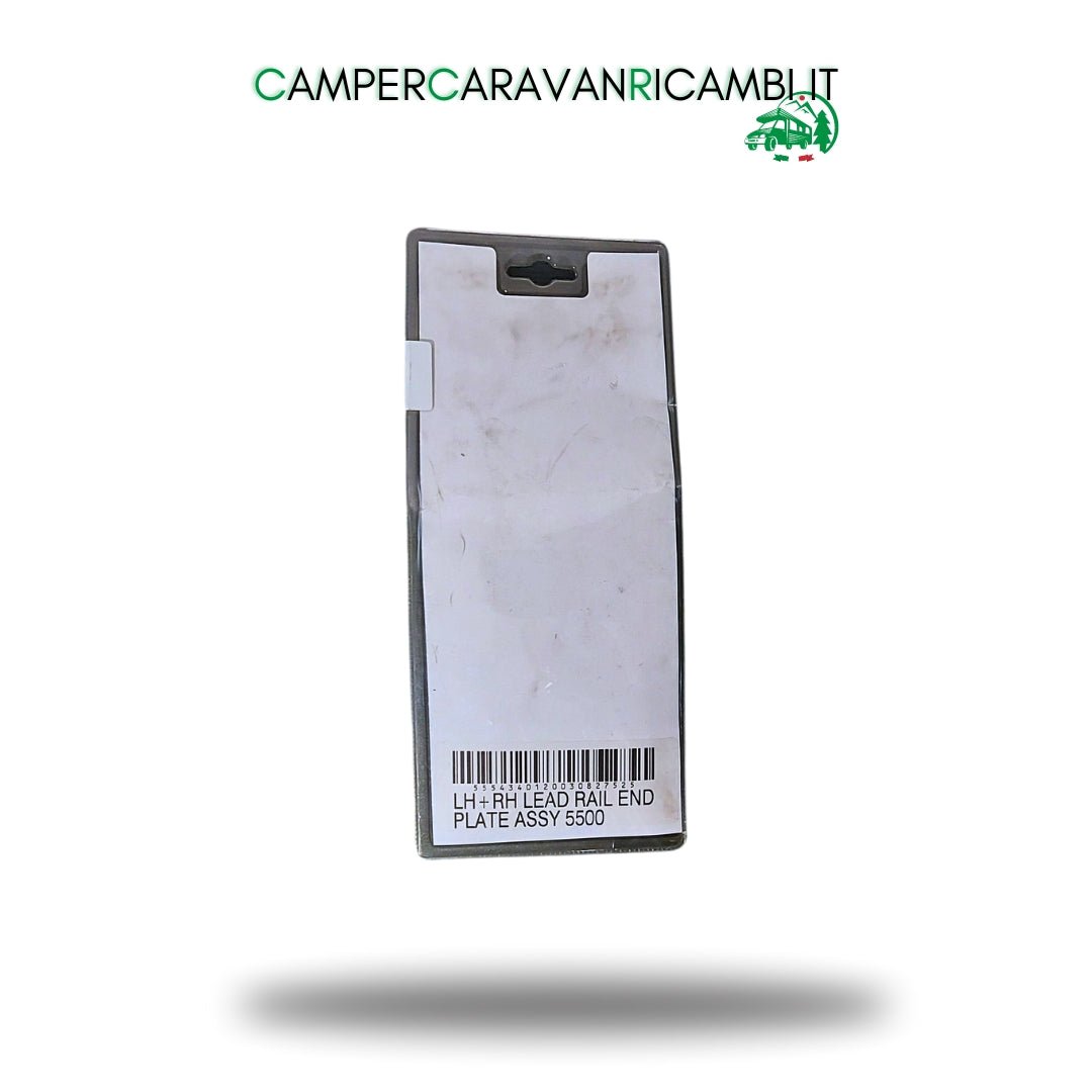 TERMINALI DX e SX FRONTALE TENDALINO OMNISTOR BIANCO - R550.010