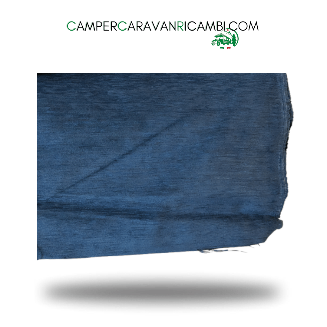 TESSUTO BLU VARIANTE ERCOLE TEFLON PER CUSCINERIA CAMPER ARCA PRIMI ANNI 2000 (TA - 00832) - campercaravanricambi.com