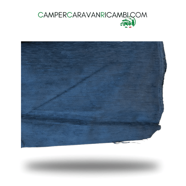 TESSUTO BLU VARIANTE ERCOLE TEFLON PER CUSCINERIA CAMPER ARCA PRIMI ANNI 2000 (TA - 00832) - campercaravanricambi.com