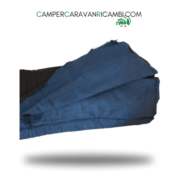 TESSUTO BLU VARIANTE ERCOLE TEFLON PER CUSCINERIA CAMPER ARCA PRIMI ANNI 2000 (TA - 00832) - campercaravanricambi.com